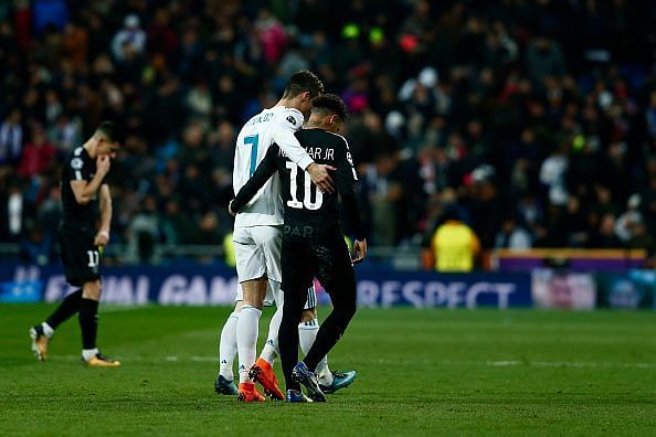 Real Madrid v Paris Saint-Germain - UEFA Champions League Round of 16: First Leg