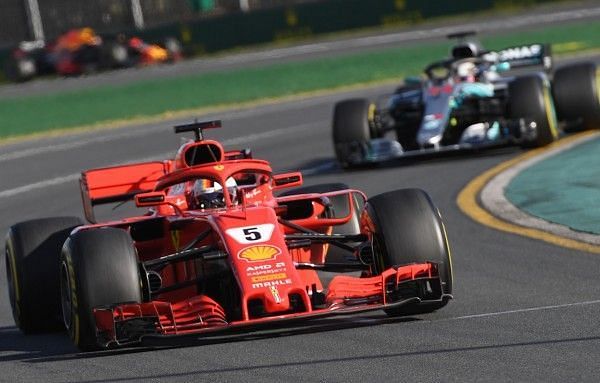 Ferrari take an early lead over Mercedes