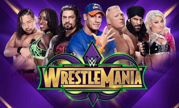 Wrestlemania 2018 cheap