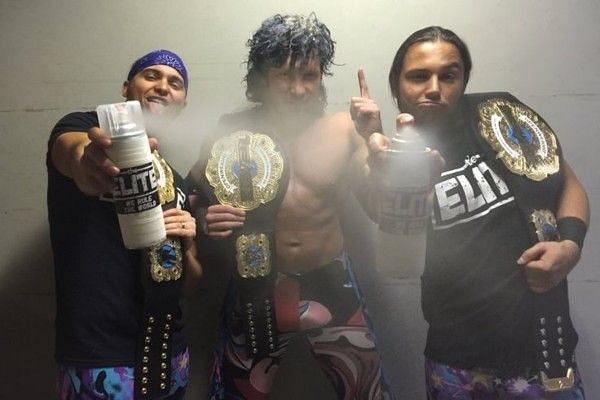 Kenny Omega and The Young Bucks are a part of The Elite 