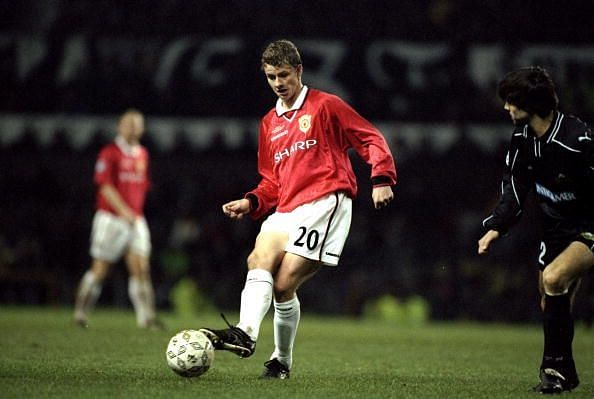 Ole Gunnar Solskjaer of Manchester United