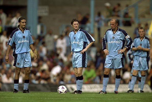 Mustapha Hadji, Robbie Keane and Gary McAllister