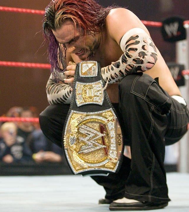 Hardy won the WWE Championship in 2008.