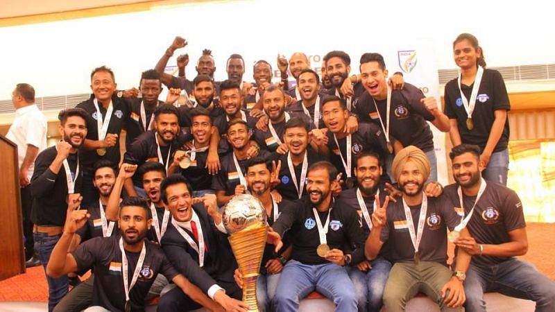 Minerva Punjab were awarded the Trophy today in Chandigarh.