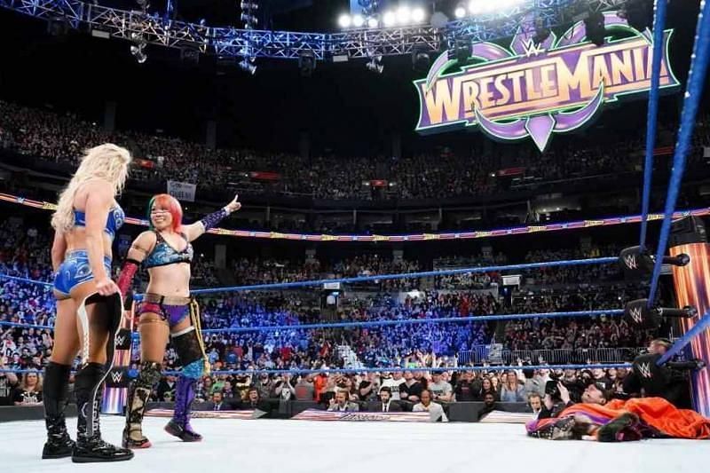 images via bleacherreport.com After defeating Ruby Riott, a certain empress showed up to make a promise.