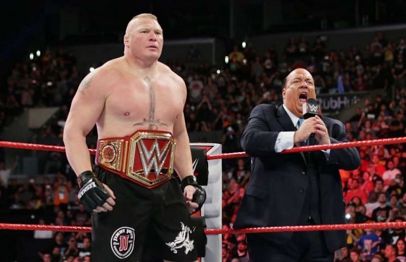 Brock Lesnar and Paul Heyman are not backstage at Raw
