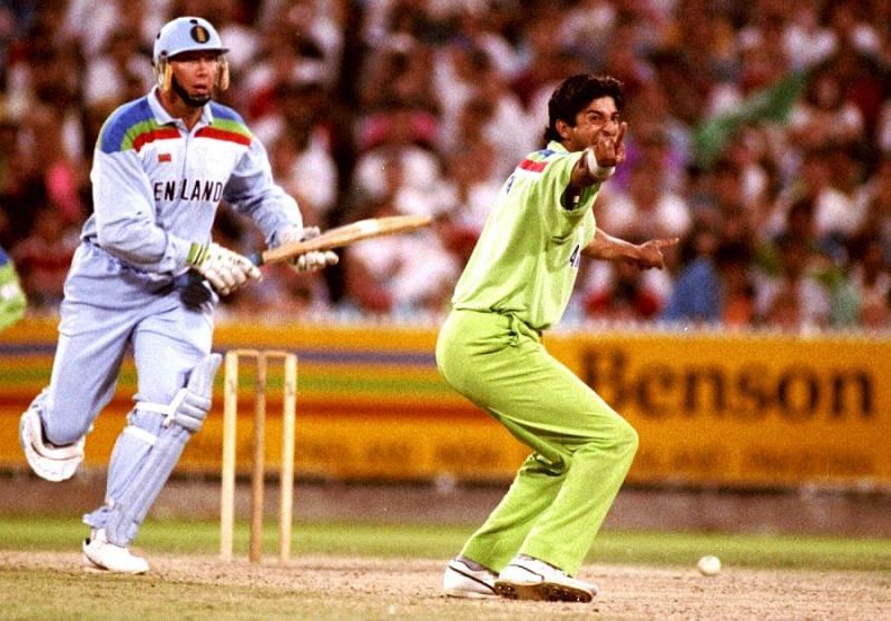 After his cameo with the bat, Wasim Akram produced a fantastic spell with the ball