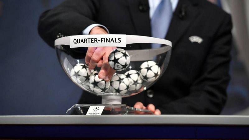 The UEFA Champions League quarter final draw is out