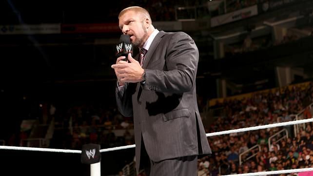 Current NXT Senior Producer and WWE COO Triple H 
