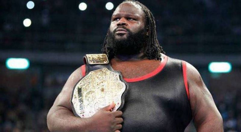 Mark Henry with the World Heavyweight Championship
