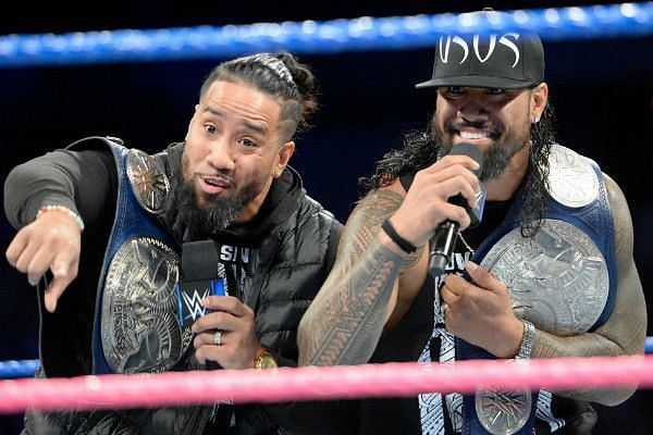 The Usos are the current Smackdown Live Tag Team Champions