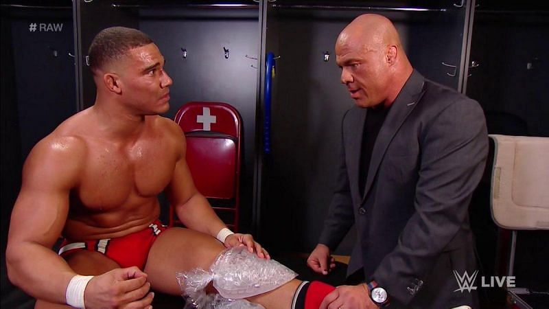 Kurt Angle&#039;s kayfabe son is quickly coming back