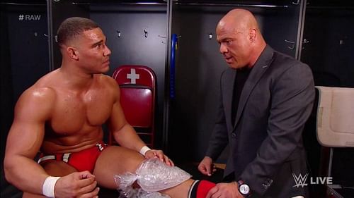 Kurt Angle's kayfabe son is quickly coming back