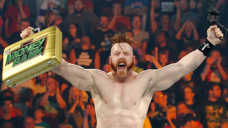 Sheamus won the Money in the Bank ladder match in 2015