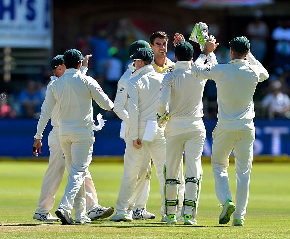 South Africa v Australia - 2nd Test: Day 2