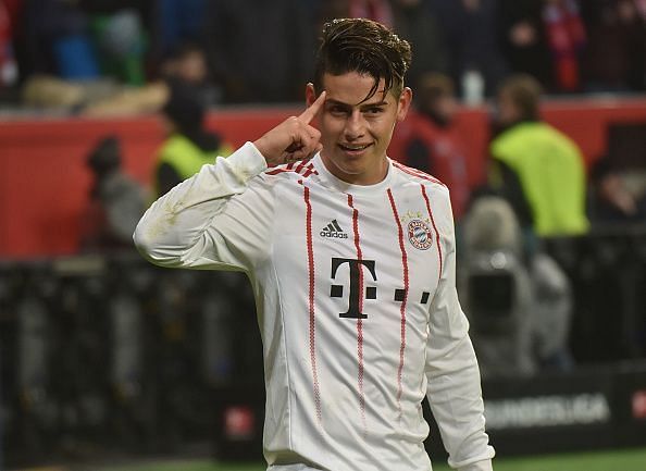 James Rodriguez Bayern Munich