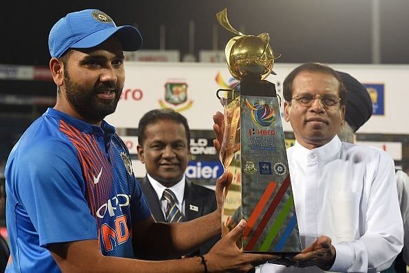 Rohit Sharma led a young team to the Nidahas Trophy in Sri Lanka