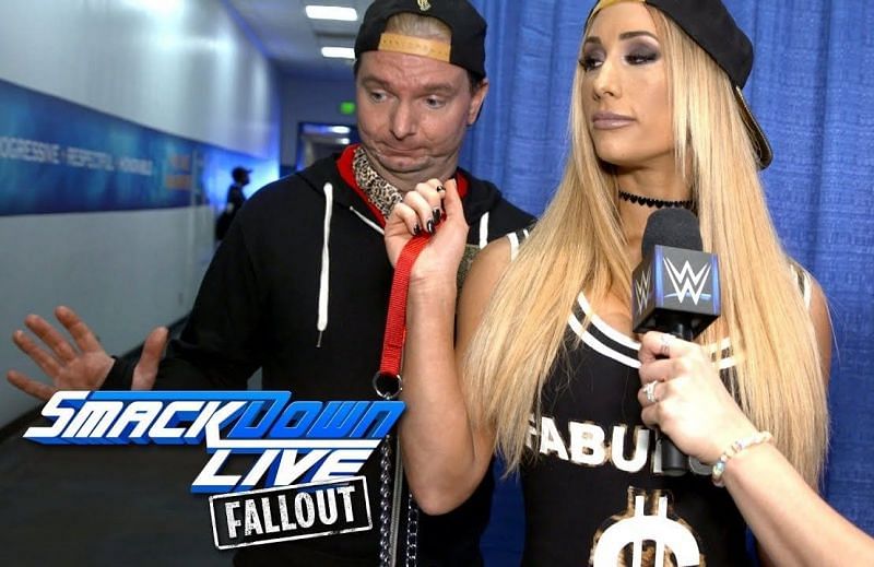 James Ellsworth served as Carmella&#039;s manager during the latter stage of his WWE tenure