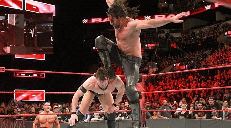 Rollins will be looking to do this again on Raw this week.
