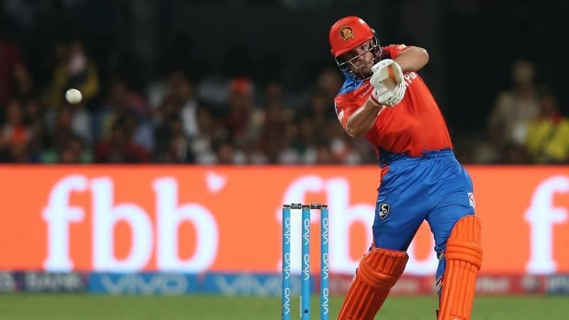 Aaron Finch played for Gujarat Lions from 2016-2017 (Image credit: Hindustan Times)