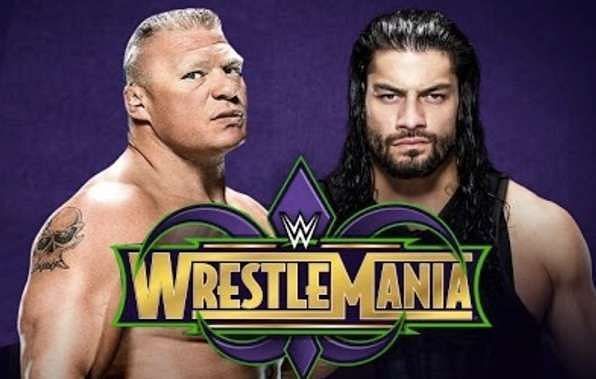 Lenar and Reigns set to battle at WrestleMania