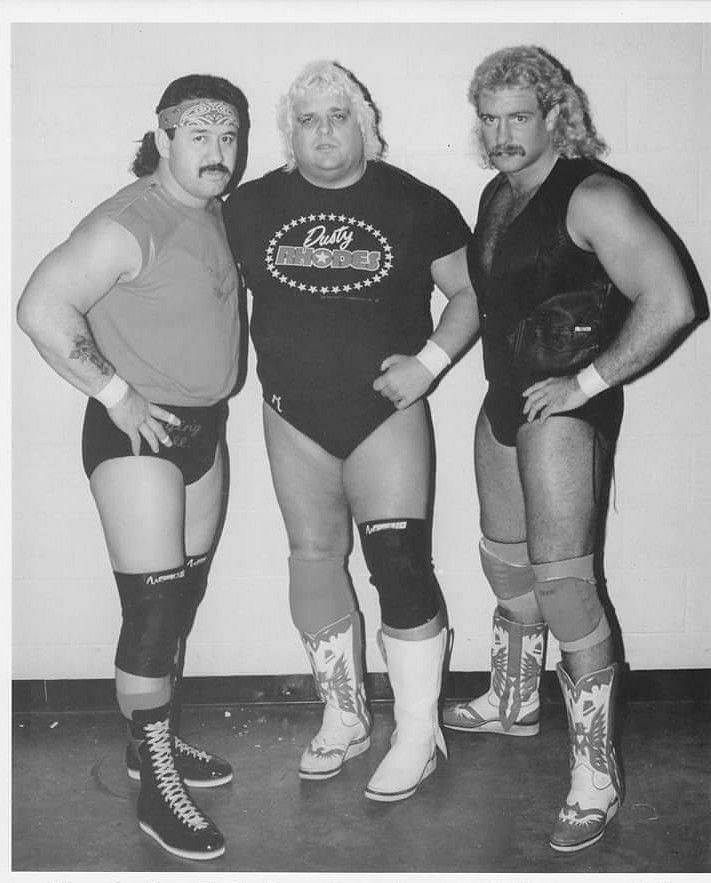 Dusty and Manny, along with close ally Magnum TA (left.)