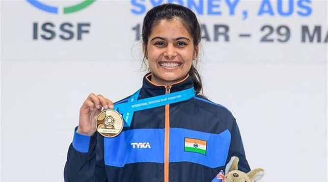ISSF Junior Shooting World Cup: Manu Bhaker wins 2 gold medals for India