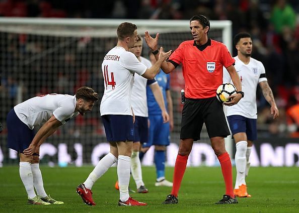 England were denied a victory on the night due to the intervention of VAR