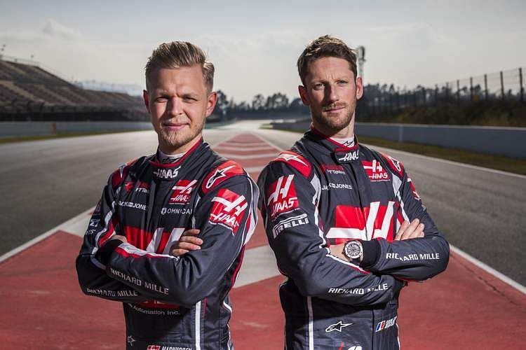 Romain Grosjean & Kevin Magnussen