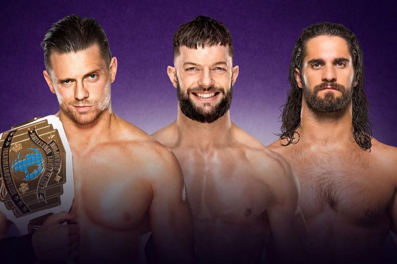 The Miz vs. Seth Rollins vs. Finn Balor WrestleMania 34