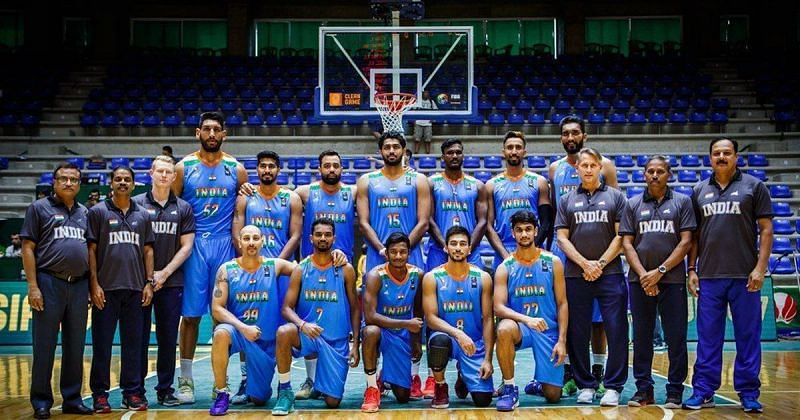 The Indian basketball team