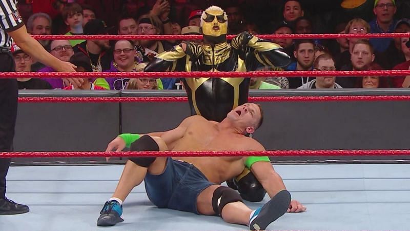 Goldust vs John Cena on RAW! 