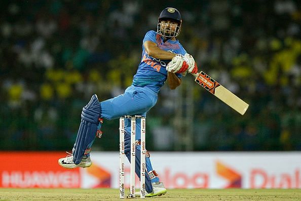 Pandey guided India with a steady knock