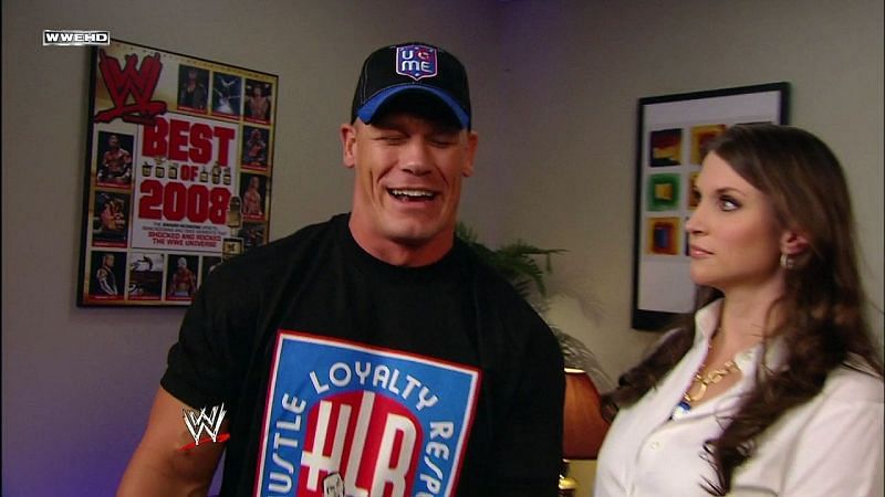 Stephanie McMahon is partly responsible for what John Cena has become today.