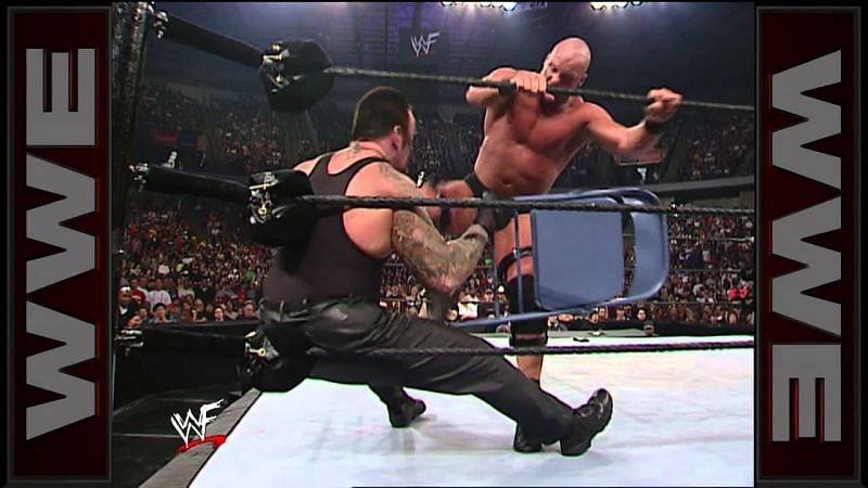 Taker vs Austin at Backlash 2002