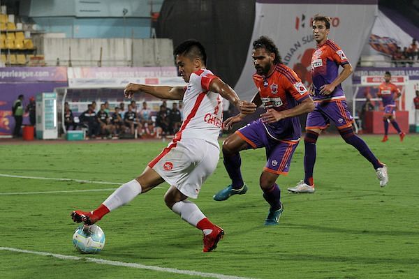 the famous Bengaluru FC attack was kept in check. (Photo: ISL)