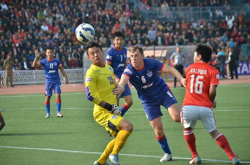 The two teams have played each other during the I-League 