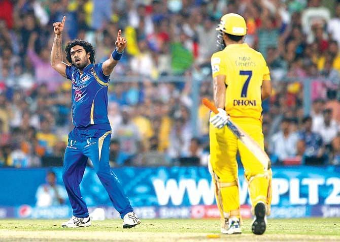 Malinga has dismissed Dhoni 3 times in the history of IPL. Image Source: BCCI
