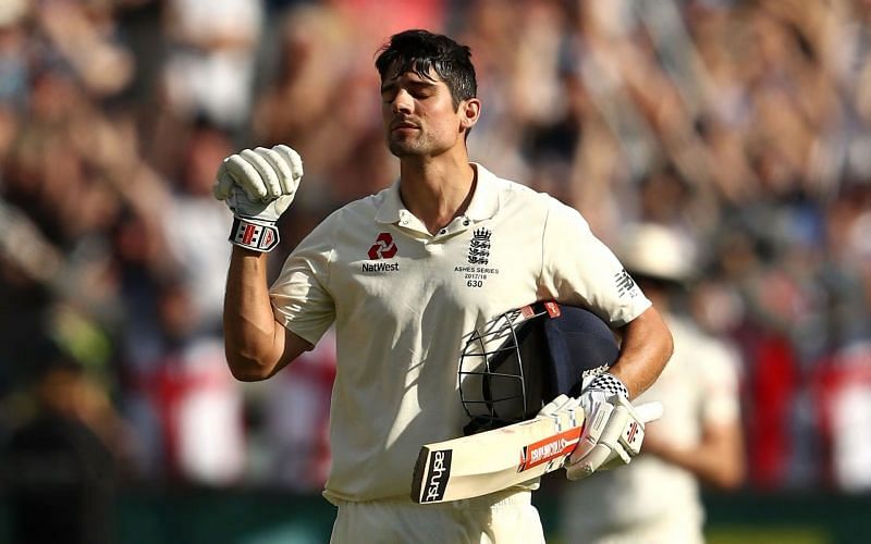 Cook after scoring a ton at MCG in Ashes 2017