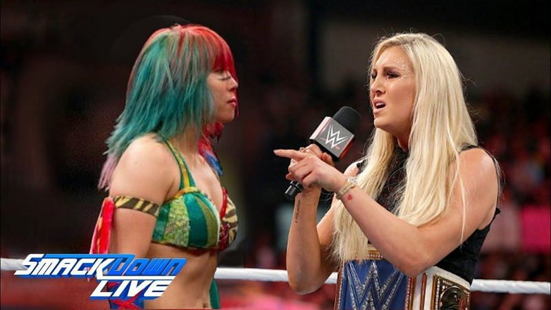 Asuka could set up a match against Charlotte 
