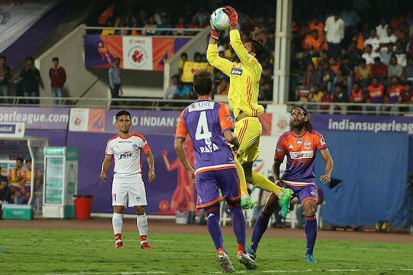 There was a lot of cohesion in the Pune defence. (Photo: ISL)