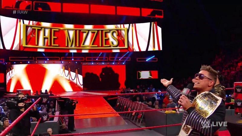 Miz handed out The Mizzies this week on Raw 