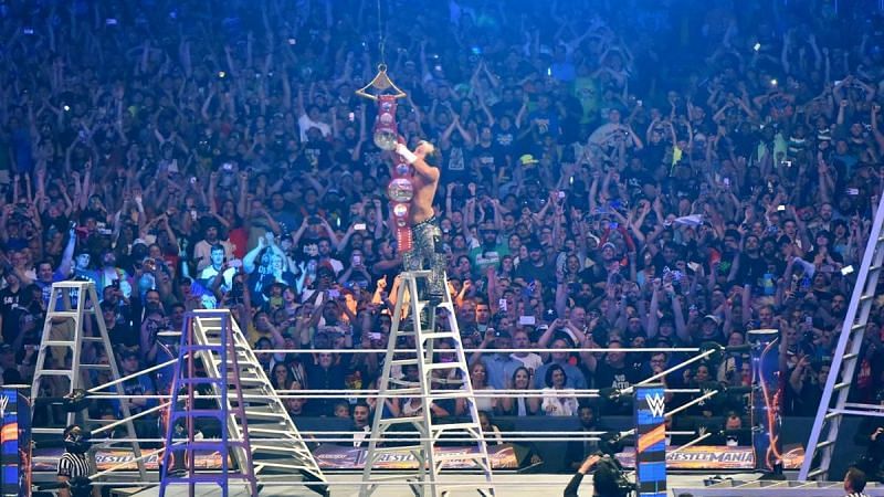 To paraphrase a line Ric Flair used about Wrestlemania X, Matt and Jeff had a match with a ladder, and three other teams just happened to be there.