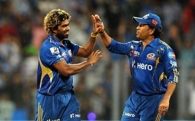 Sachin Tendulkar and Lasith Malinga were the pillars of the Mumbai Indians side in the IPL