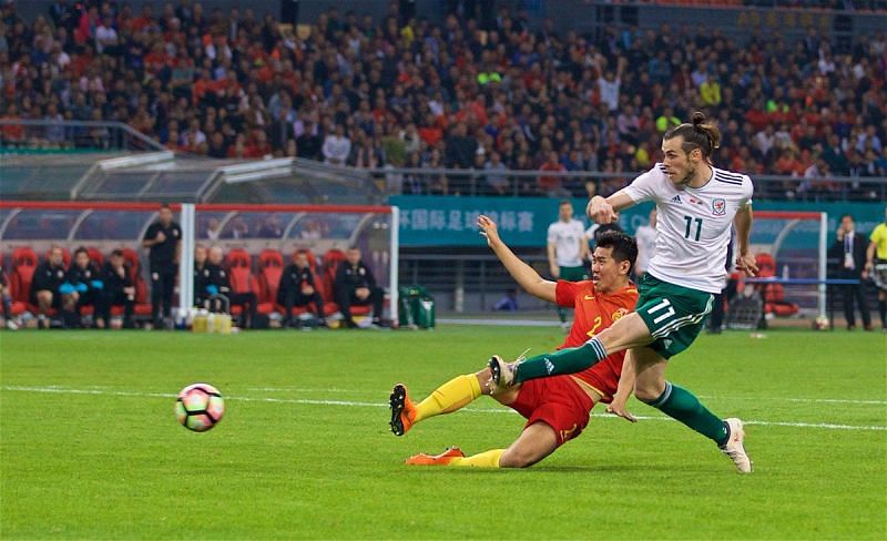 Gareth Bale scored a hat-trick to give Wales a resounding victory
