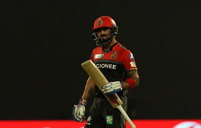 The 'King' has only 7 ducks despite playing for RCB throughout his career.