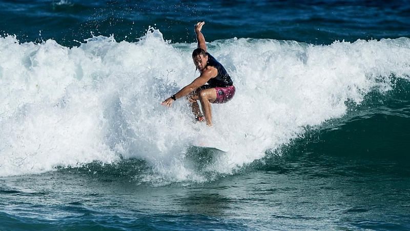 Nakamura loves to surf