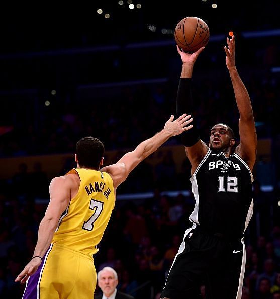 San Antonio Spurs v Los Angeles Lakers