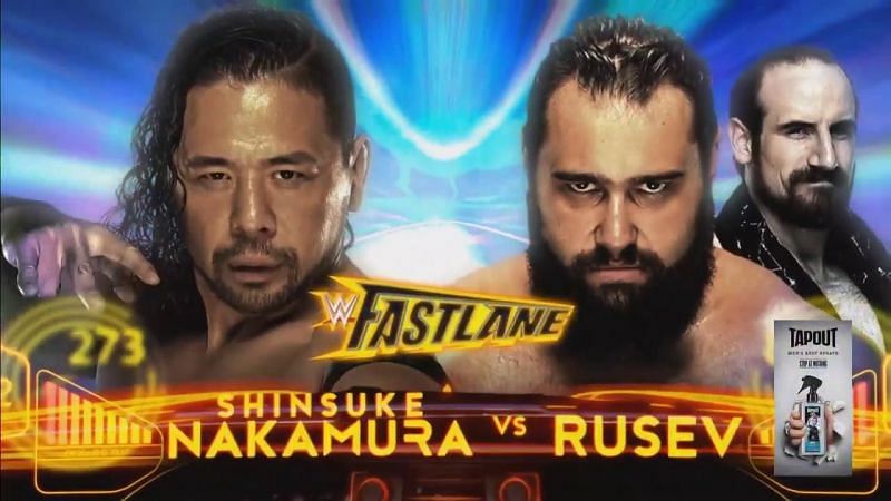 Enter caShinsuke Nakamura will take on Rusev at Fastlane