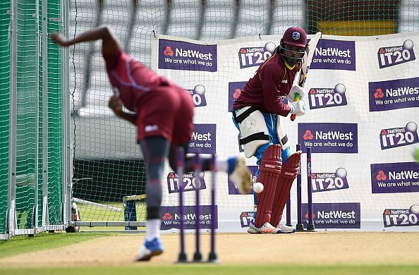 England &amp; West Indies Nets Session